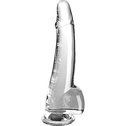 Ντίλντο King Cock Clear 19 cm με όρχεις