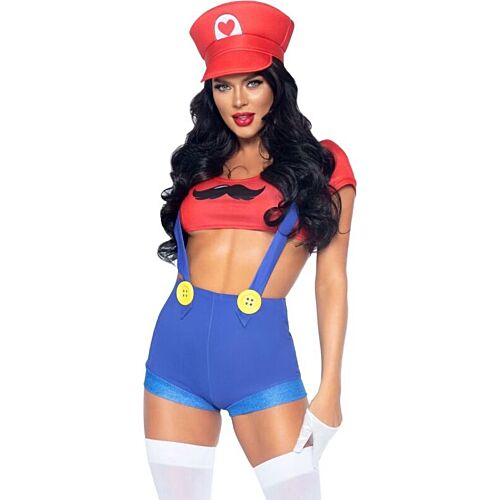 Σέξι Κουστούμι Leg Avenue Mario Bros με Ίδιο Στυλ
