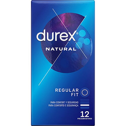 Προφυλακτικά Durex Natural Plus 12 τεμάχια