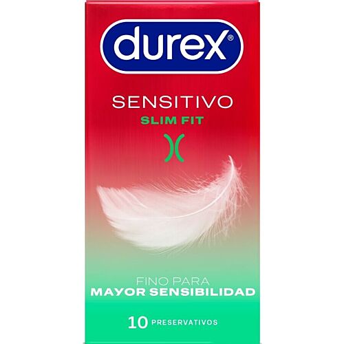 Προφυλακτικά DUREX SENSITIVO SLIM FIT 10 Τεμάχια