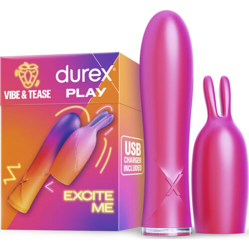 Δονητής DUREX Vibe & Tease με Διεγέρτη