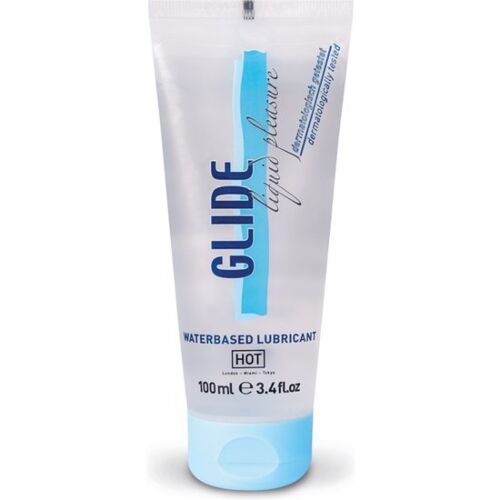 Λιπαντικό HOT Glide Liquid Pleasure 100 ml για άριστη ολίσθηση