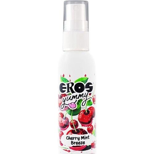 Σπρέι Σώματος EROS YUMMY CHERRY MINT BREEZE 50 ML Με Γλυκιά Γεύση
