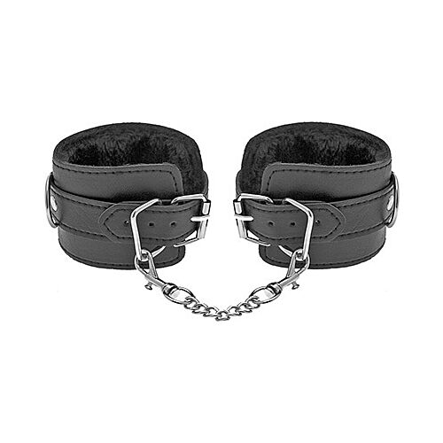 Χειροπέδες S Pleasures Lover's Handcuffs με ρυθμιζόμενη εφαρμογή