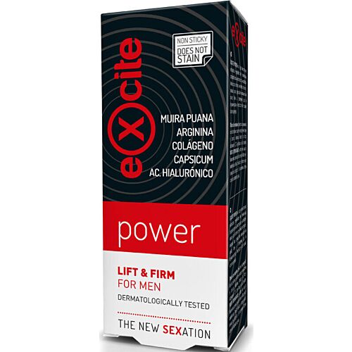Λάδι Aumento Erección Excite Power Gel 20 ml με εφέ ενδυνάμωσης