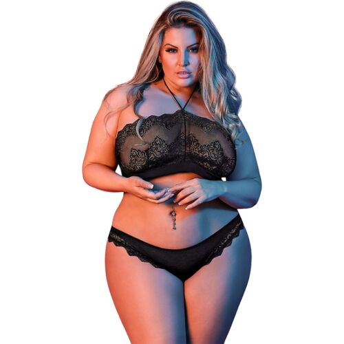 Σετ Εσώρουχα BANDEAUX & PANTY Loviux με Δαντέλα