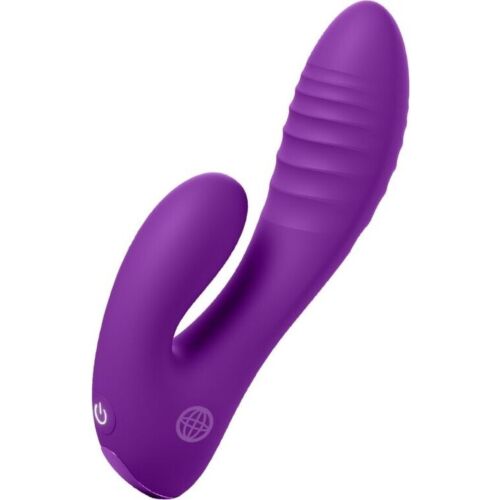 Δονητής FANTASY FOR HER SECRET LOVER διπλής διέγερσης μωβ