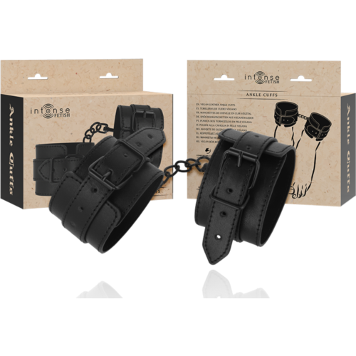 Χειροπέδες INTENSE FETISH από vegan δέρμα