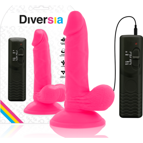 Δονητής DIVERSIA 17 cm με δόνηση