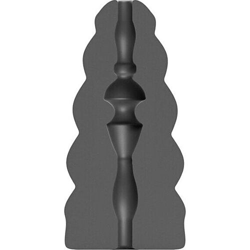 Αυνανιστήριο ALL BLACK FLICK με ρεαλιστική υφή