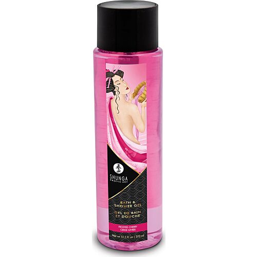 Gel μπάνιου Shunga Cherry 370ml για ευαίσθητες επιδερμίδες