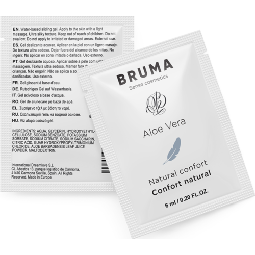 Λιπαντικό BRUMA 6 ML με αλόη βέρα