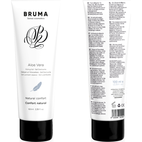 Λιπαντικό BRUMA Aloe Vera 100 ML με ελαφριά υφή