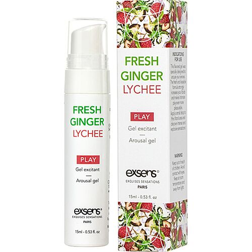 Διεγέρτης Exsens Fresh Ginger Litchi 15 ml με εφέ ψύχους