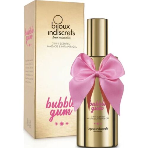 Gel Μασάζ Bijoux Love με Άρωμα Τσίχλας 100ml