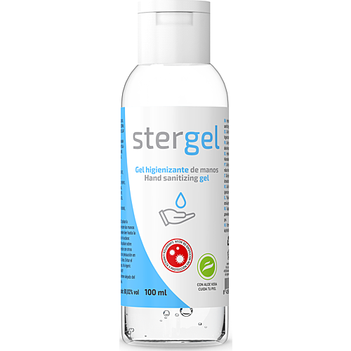 Τζελ Υγιεινής STERGEL 100ml με Αλόη Βέρα