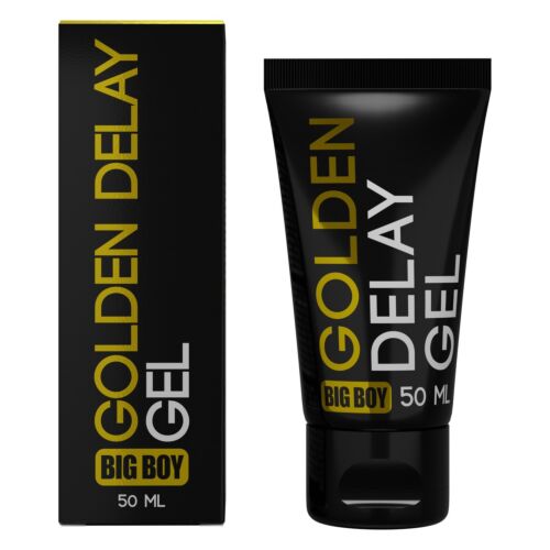 Τζελ Αναστολής COBECO BIG BOY GOLDEN 50ml με ελαφρύ αναισθητικό αποτέλεσμα