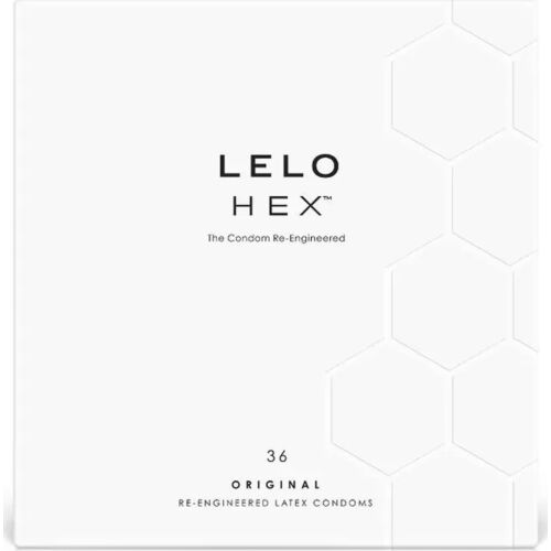 Προφυλακτικά LELO HEX - Δομή με εξάγωνο σχέδιο