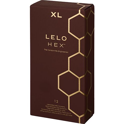 Προφυλακτικά LELO HEX Respect XL - Άνετο και ασφαλές ταίριασμα