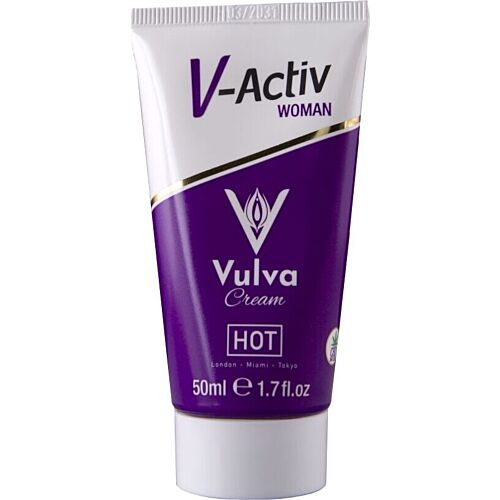 Κρέμα για Βούλβα HOT με CBD 50ml για Ενισχυμένες Αισθήσεις