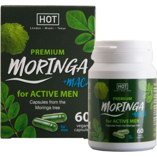 Κάψουλες HOT Moringa Men | Φυσική αντοχή και ενέργεια