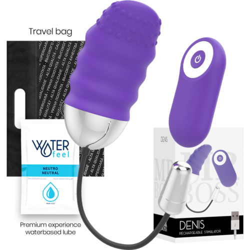 Δονητής MR. BOSS DENIS με τηλεχειριστήριο και 10 τρόπους δόνησης