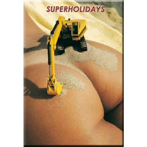 Μαγνήτης Diablo Picante Culo Excavadora για Διακόσμηση