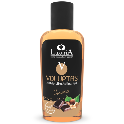 Ερωτικό gel μασάζ INTIMATELINE LUXURIA Voluptas με γεύση Choconut
