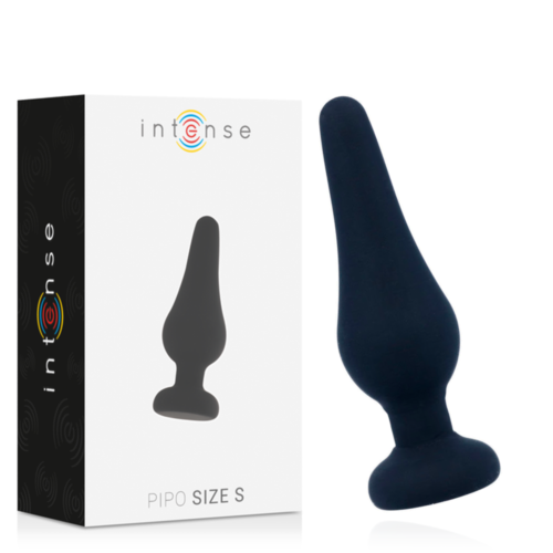 Plug Anal INTENSE Pipo Σιλικόνης Μαύρο