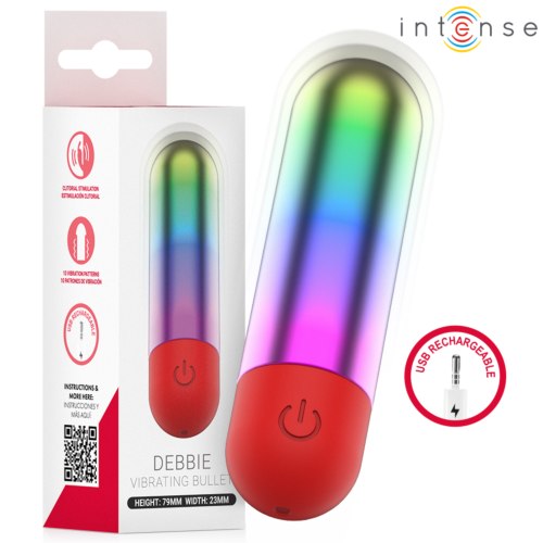 Δονητής INTENSE FUN TOYS Debbie Rainbow