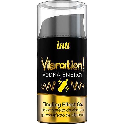 Gel Ερωτικό INTT Vibration Vodka 15ml με Γεύση