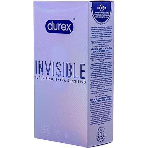 Προφυλακτικά Durex Invisible Ultra Fino 12 Τεμάχια