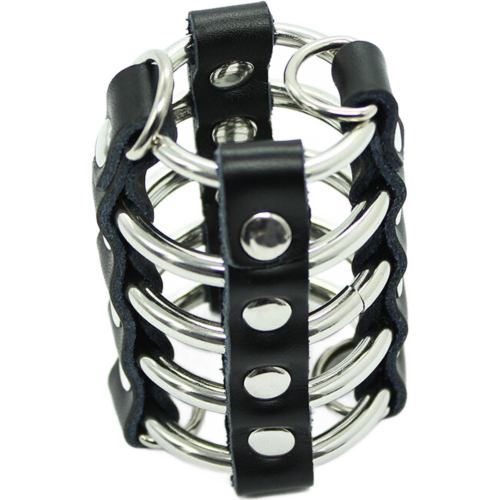 Δοχείο Πέος OHMAMA FETISH με Μεταλλικές Δαχτυλήθρες