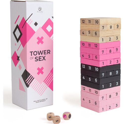 Παιχνίδι SECRETPLAY Tower of Sex με ζάρια