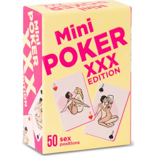 Ερωτικό παιχνίδι SEXITIVE Mini Poker XXX Edition με 50 κάρτες