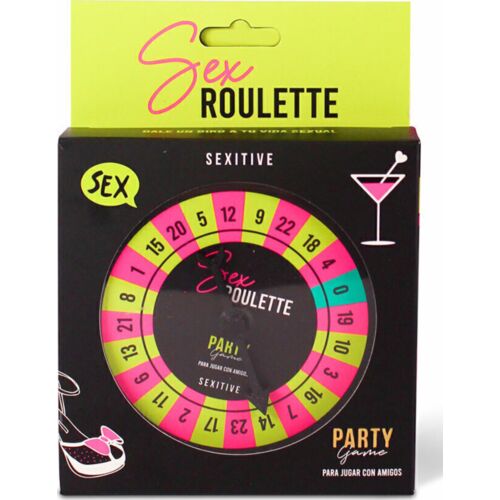 Ερωτικό παιχνίδι SEXITIVE Sex Roulette με 24 προκλήσεις