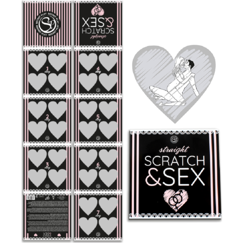Παιχνίδι Ράσκας SECRETPLAY Scratch & Sex HETERO για Ζευγάρια