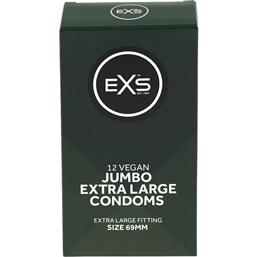 Προφυλακτικά Exs Jumbo 12 τεμ - Άνετη εφαρμογή
