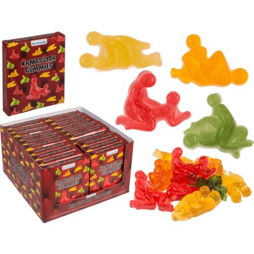 Καραμέλες KAMASUTRA GUMMIES διασκεδαστικές και γευστικές