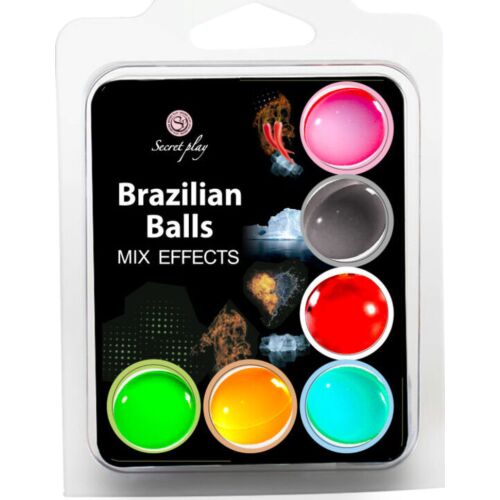 Μπάλες Brazilian Balls Secretplay Set 6 με ερωτική αίσθηση