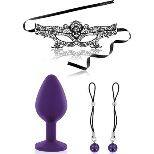 Σετ BDSM Rianne S Ana.s Trilogy Set II με Αντιφώς και Plug