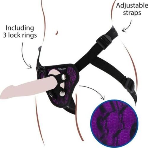 Πρόσδεση GET REAL Strap-On με μαξιλάρι