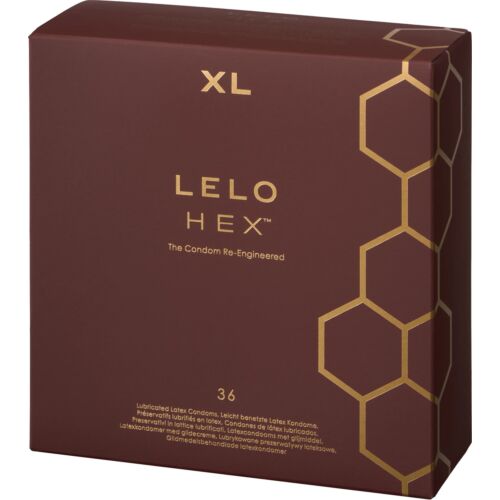 Προφυλακτικά LELO HEX Respect XL με Άνετη Αίσθηση
