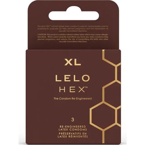 Προφυλακτικά LELO HEX Respect XL για άνεση και αίσθηση