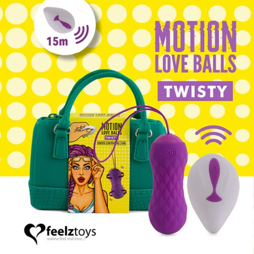 Μπάλλες Αγάπης Feelztoys Twistify με Έλεγχο Αποστάσεως