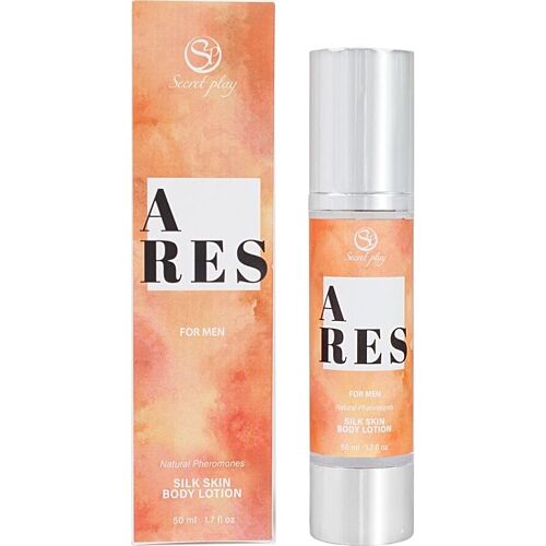 Λοσιόν Secretplay Ares Silk Skin για άνδρες 50 ml