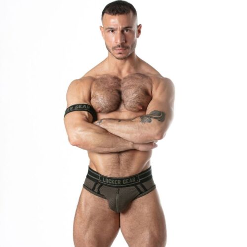 LOCKER GEAR Ανδρικό εσώρουχο mesh jock brief