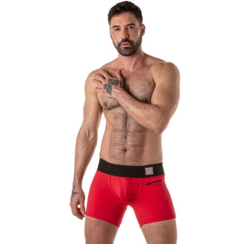 Σλι? LOCKER GEAR Wide Waistband Trunk με φερμουάρ