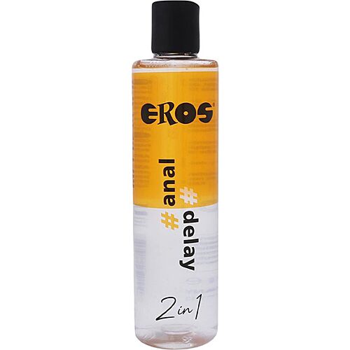 Λιπαντικό Eros 2 σε 1 ANAL DELAY 250 ml με χαλαρωτικό αποτέλεσμα