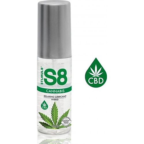 Λιπαντικό S8 Cannabis STIMUL8 50 ml με αίσθηση θερμότητας
